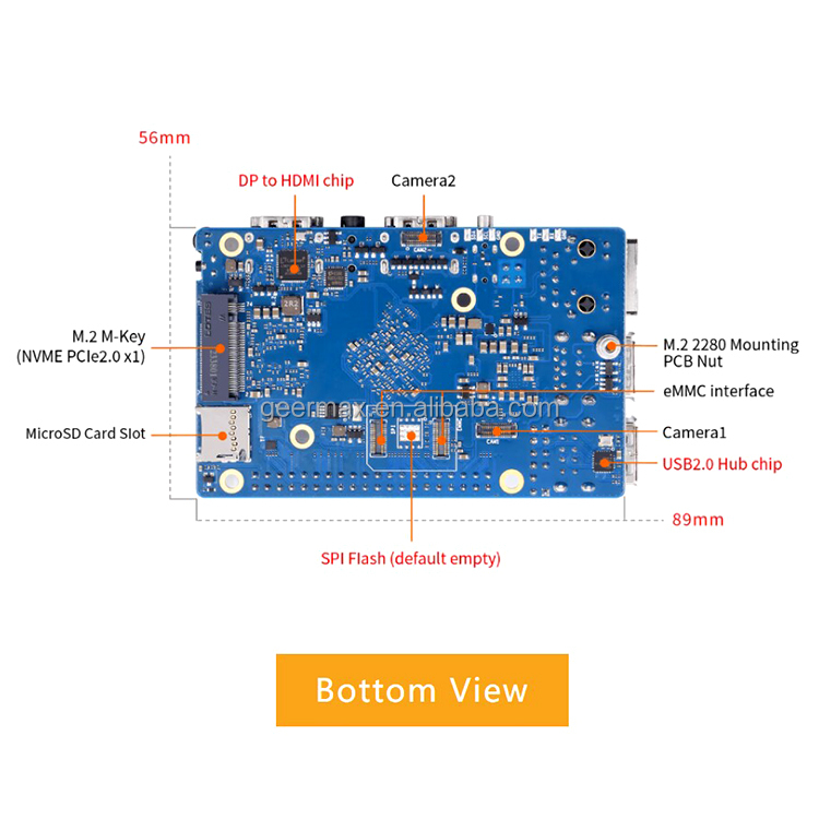 Orange Pi 5 Pro 4GB 8GB 16GB R - огляд і ціна Orange Pi 5 Plus 16Gb